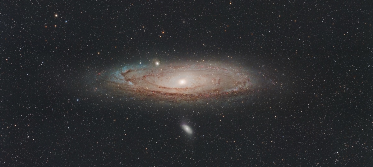 Andromedagalaxie — Astrophotographie von Frank Adler